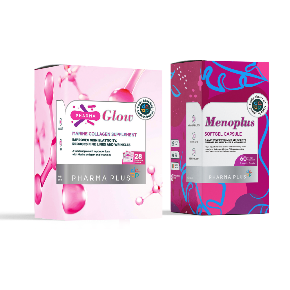 Women's Bundle: Menoplus & PharmaGlow - Save €10.34 + FREE Delivery